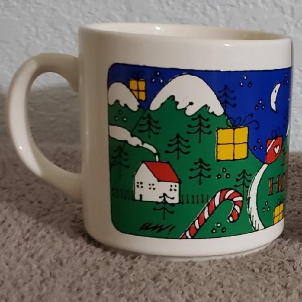 Cartoon Christmas Mugs